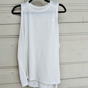 The North Face White Sleeveless Shirt